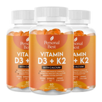 Vitamin D3 + K2 with Calcium Gummie – Triple Support Formula