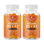 Vitamin D3 + K2 with Calcium Gummie – Triple Support Formula