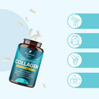 Marine collagen type 1 capsules with hyaluronic acid by Personal Best