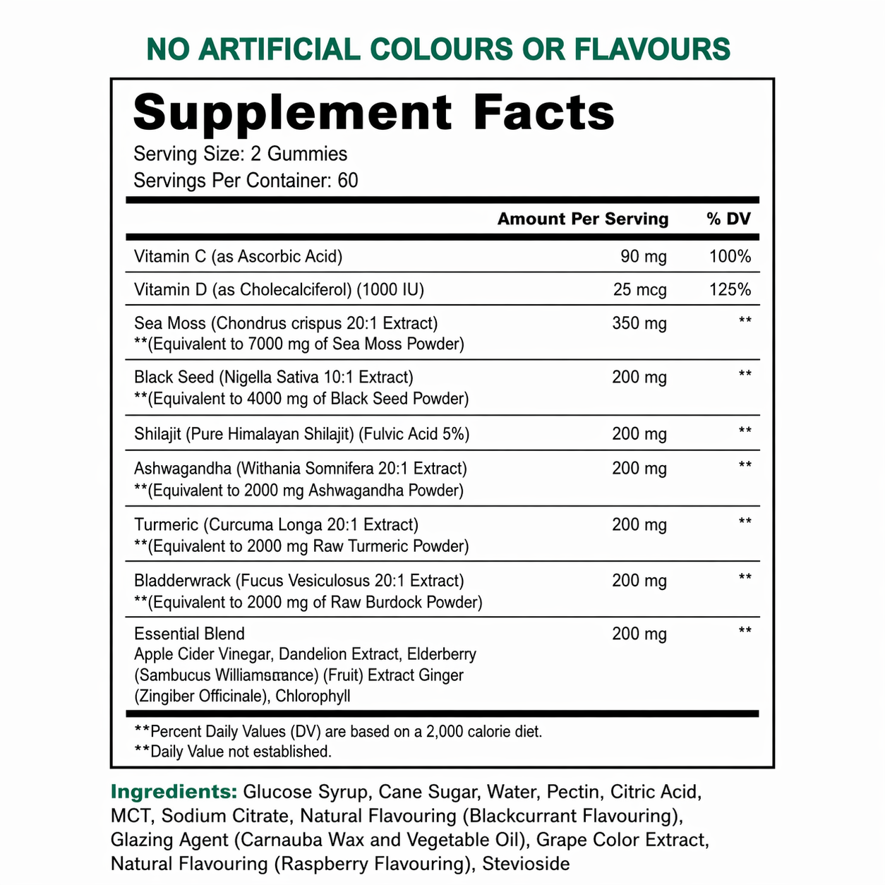 Sea Moss - All in one Gummies