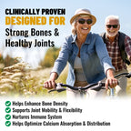 Vitamin D3 K2 calcium gummies for bone support by Personal Best