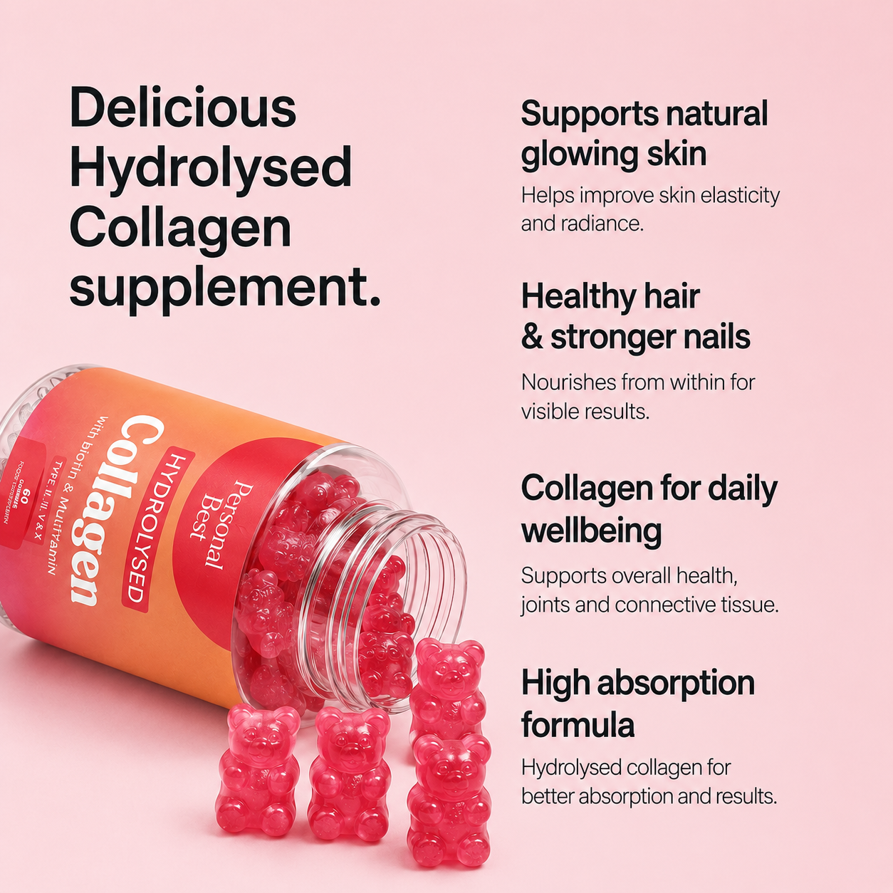 Hydrolysed Collagen Gummies