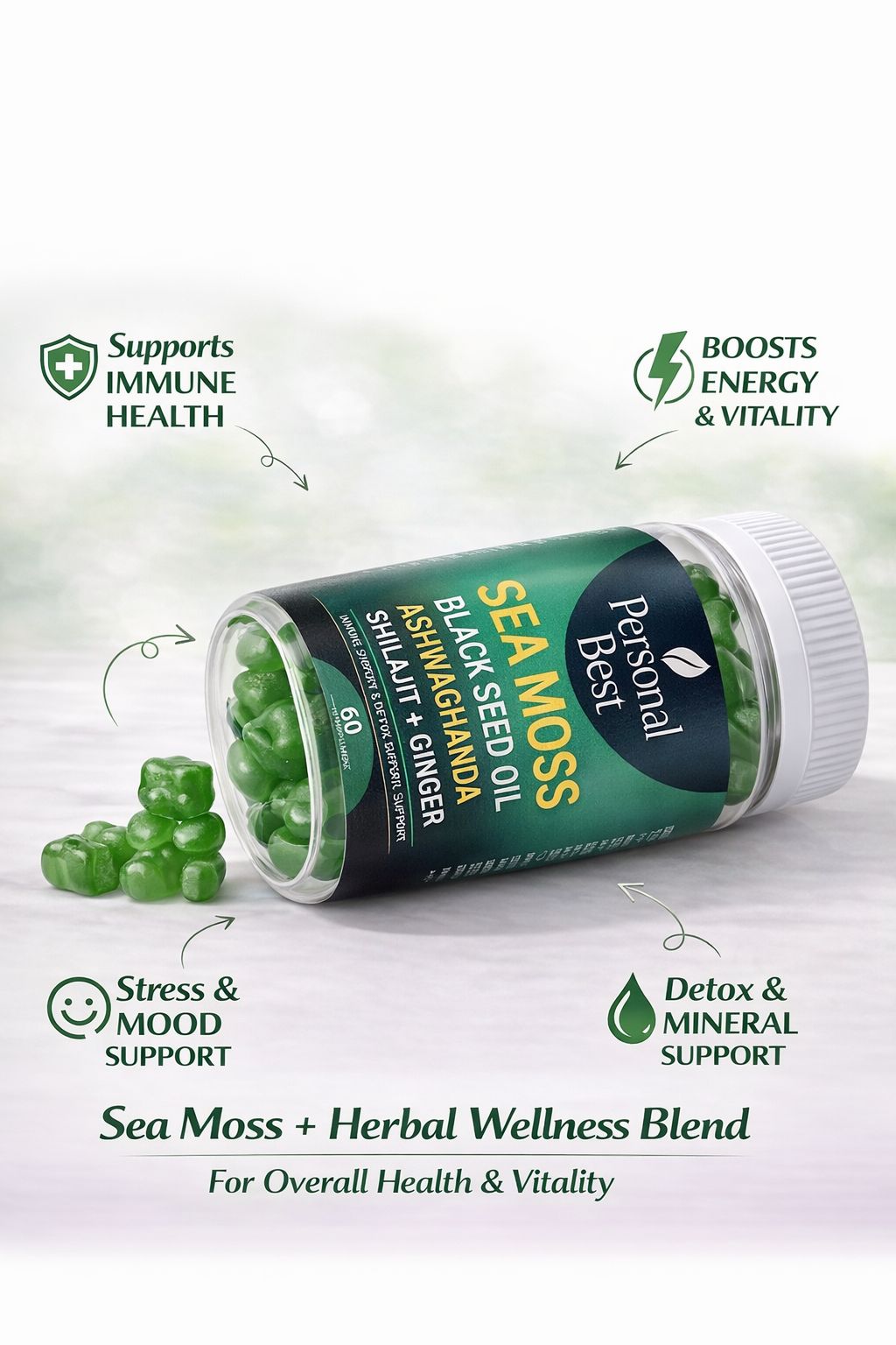 Sea Moss - All in one Gummies