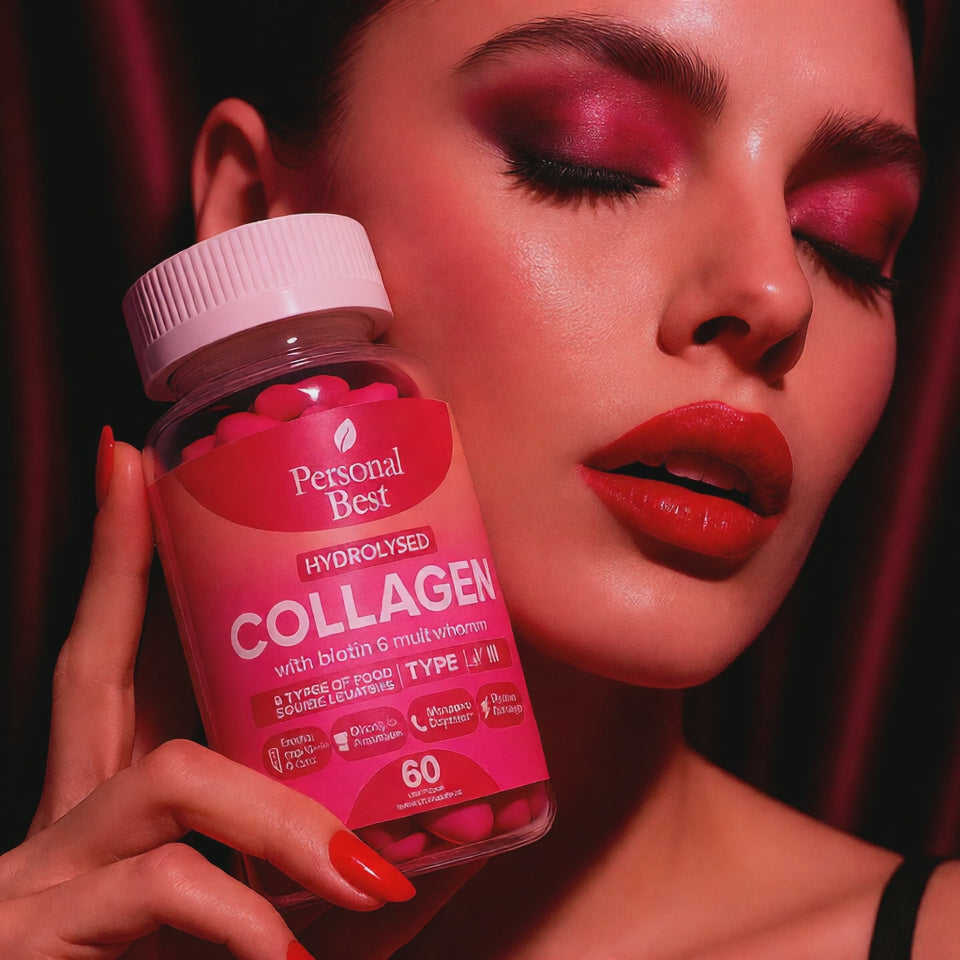 Hydrolysed collagen gummies with biotin by Personal Best